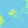 Carte topographique Landskapet Åland, altitude, relief