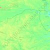 Carte topographique Sahel, altitude, relief
