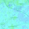 Carte topographique Armbouts-Cappel, altitude, relief