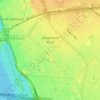 Carte topographique Greenfield Park, altitude, relief