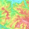 Carte topographique Eyliac, altitude, relief