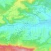Carte topographique 74363, altitude, relief