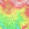 Carte topographique Abertamy, altitude, relief