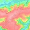 Carte topographique Nouvron-Vingré, altitude, relief