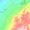 Carte topographique Bni Tsiriss, altitude, relief