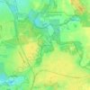Carte topographique Duvenwischen, altitude, relief