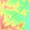 Carte topographique Coonambula, altitude, relief