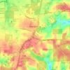 Carte topographique Manjimup, altitude, relief
