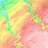 Carte topographique Fdalate, altitude, relief