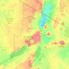 Carte topographique Région d'Arusha, altitude, relief