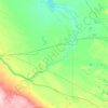 Carte topographique McHenry County, altitude, relief