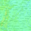 Carte topographique Jaynagar - I, altitude, relief