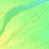 Carte topographique Kaler, altitude, relief