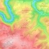 Carte topographique Bremberg, altitude, relief
