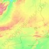 Carte topographique Province de Figuig, altitude, relief