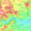 Carte topographique 85128, altitude, relief