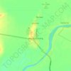 Carte topographique Fitzroy Crossing, altitude, relief