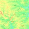 Carte topographique Sanmatenga, altitude, relief
