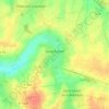 Carte topographique Saint-Aubert, altitude, relief