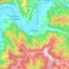 Carte topographique Sergeac, altitude, relief