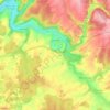 Carte topographique Stainville, altitude, relief