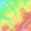 Carte topographique Cerisy-la-Forêt, altitude, relief