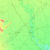 Carte topographique Mathura District, altitude, relief