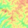 Carte topographique Sains-Richaumont, altitude, relief