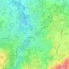 Carte topographique Wellen, altitude, relief