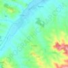 Carte topographique Faudoas, altitude, relief