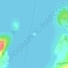 Carte topographique Scilly Island, altitude, relief