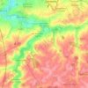 Carte topographique Crèvecœur-sur-l'Escaut, altitude, relief