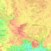 Carte topographique Bastar, altitude, relief