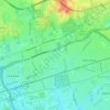 Carte topographique Village of Westbury, altitude, relief