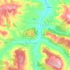 Carte topographique Forcall, altitude, relief