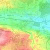 Carte topographique Amriswil, altitude, relief