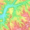 Carte topographique Frayssinet, altitude, relief
