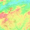 Carte topographique Sairé, altitude, relief