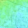 Carte topographique Cisaranten Kidul, altitude, relief
