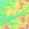 Carte topographique 42630, altitude, relief