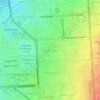 Carte topographique Rose Park, altitude, relief
