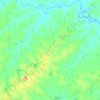 Carte topographique Lataha, altitude, relief