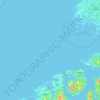 Carte topographique Kristiansund, altitude, relief