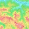 Carte topographique Prags - Braies, altitude, relief