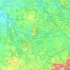 Carte topographique Itupeva, altitude, relief
