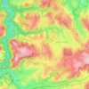 Carte topographique 42230, altitude, relief