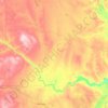 Carte topographique Special Area No. 2, altitude, relief