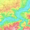 Carte topographique 4000, altitude, relief