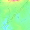 Carte topographique قضاء البعاج, altitude, relief