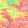 Carte topographique Biesme, altitude, relief